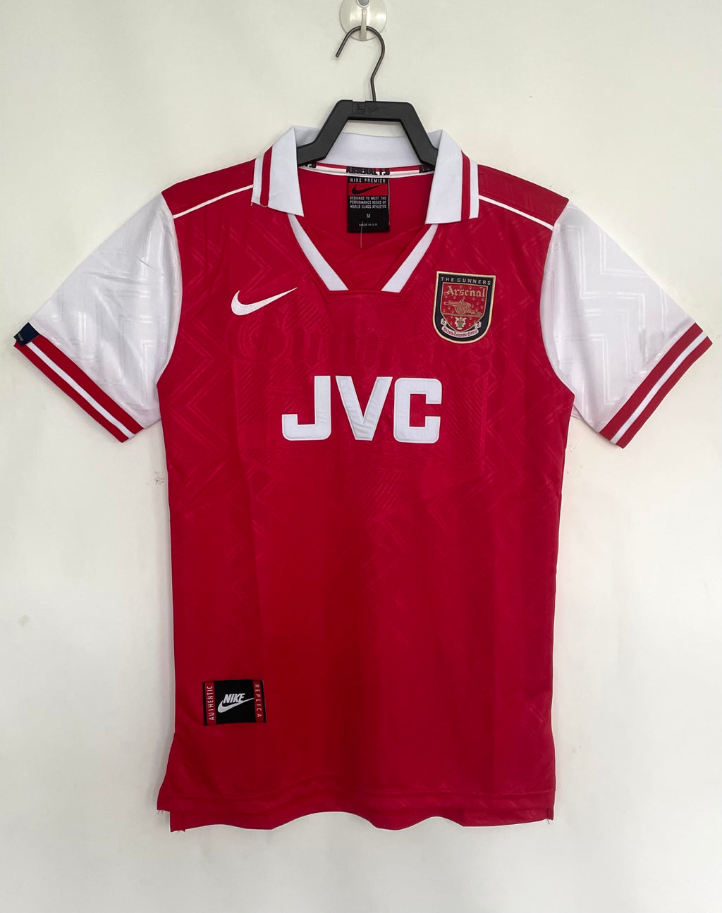 Camiseta Arsenal Primera Equipación Retro 96/97