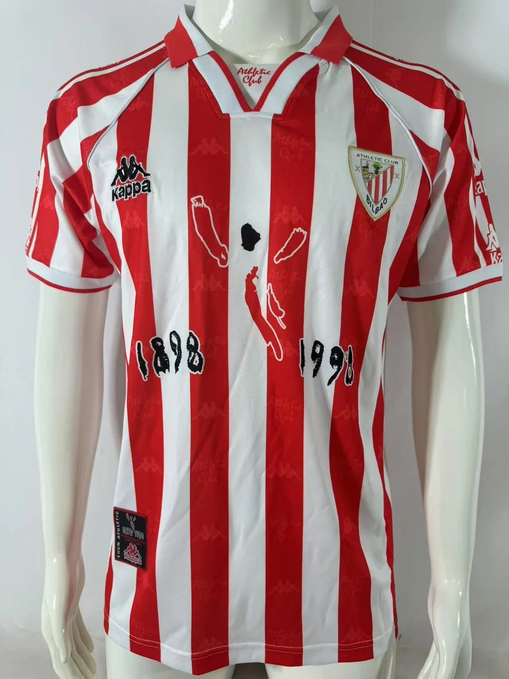 Camiseta Athletic Club Primera Equipación Retro 1998