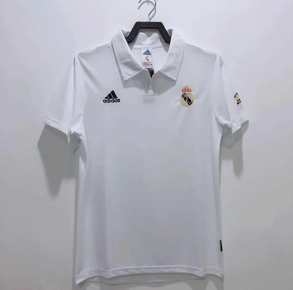 Camiseta Real Madrid Primera Equipación Retro Centenario 2002