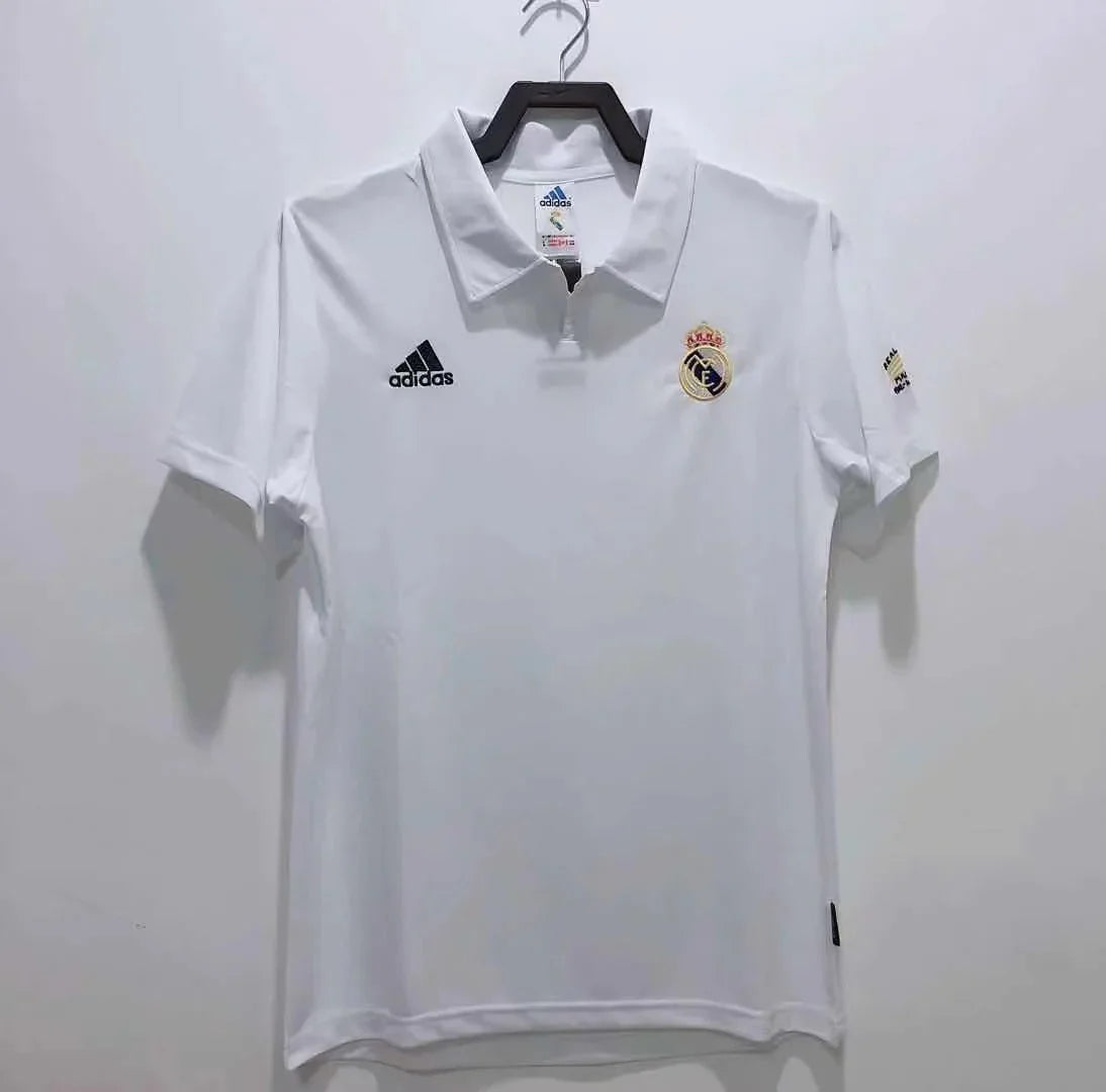 Camiseta Real Madrid Primera Equipación Retro Centenario 2002