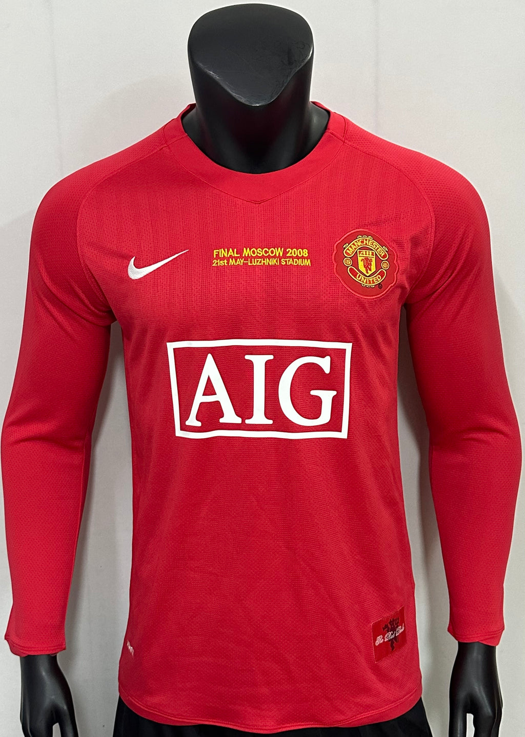 Camiseta Manchester United Primera Equipación Retro Final CL 06/07