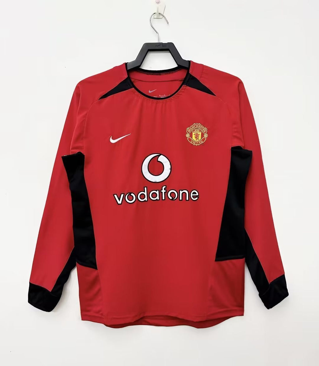 Camiseta Manchester United Primera Equipación Retro 02/03