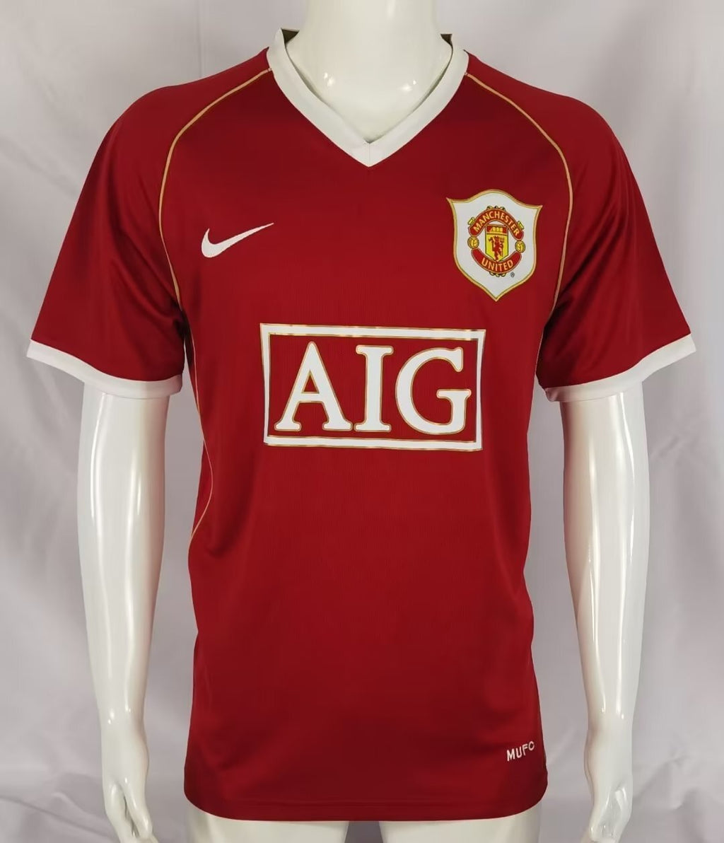 Camiseta Manchester United Primera Equipación Retro 06/07