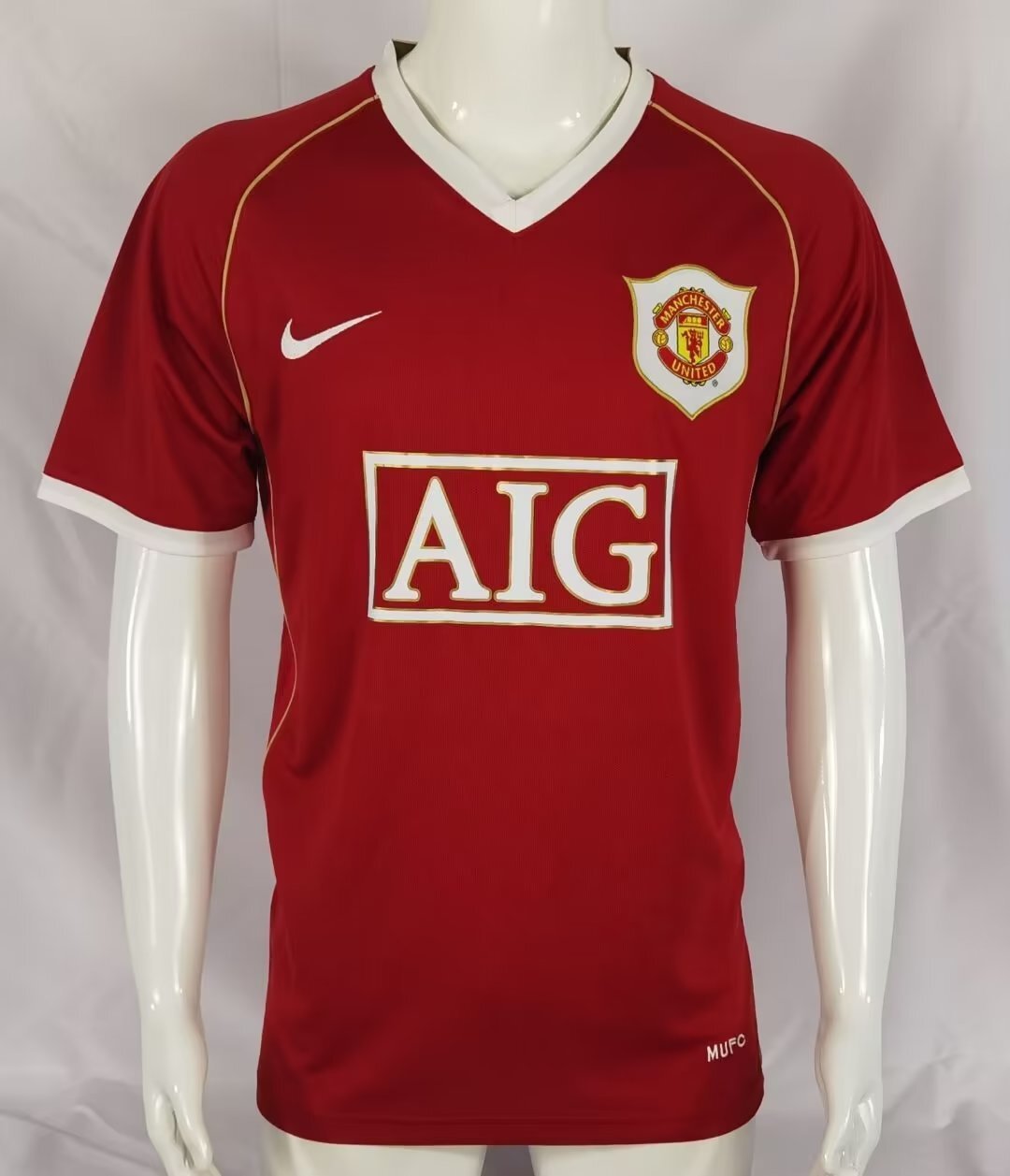 Camiseta Manchester United Primera Equipación Retro 06/07