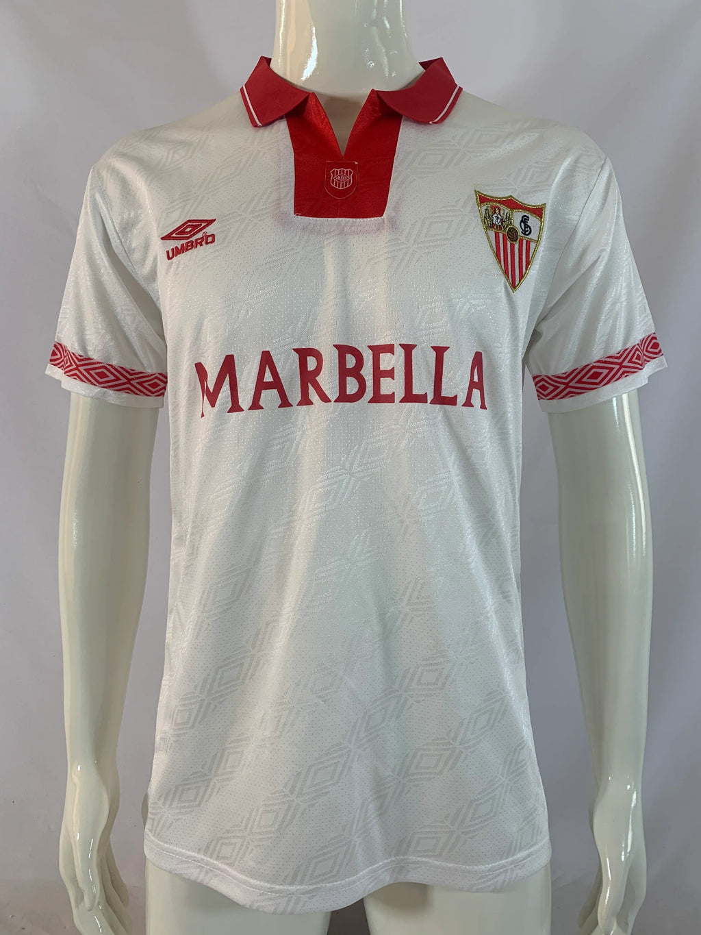Camiseta Sevilla FC Primera Equipación Retro 95/96