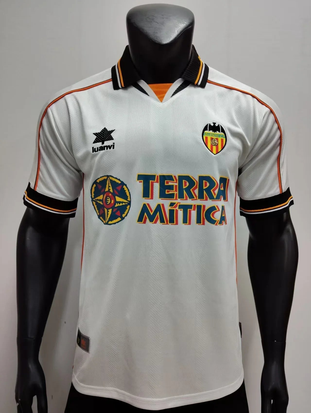Camiseta Valencia FC Primera Equipación Retro 99/00