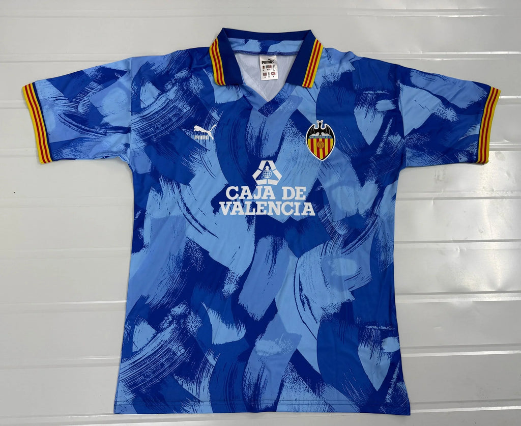 Camiseta Valencia FC Segunda Equipación Retro 90/91