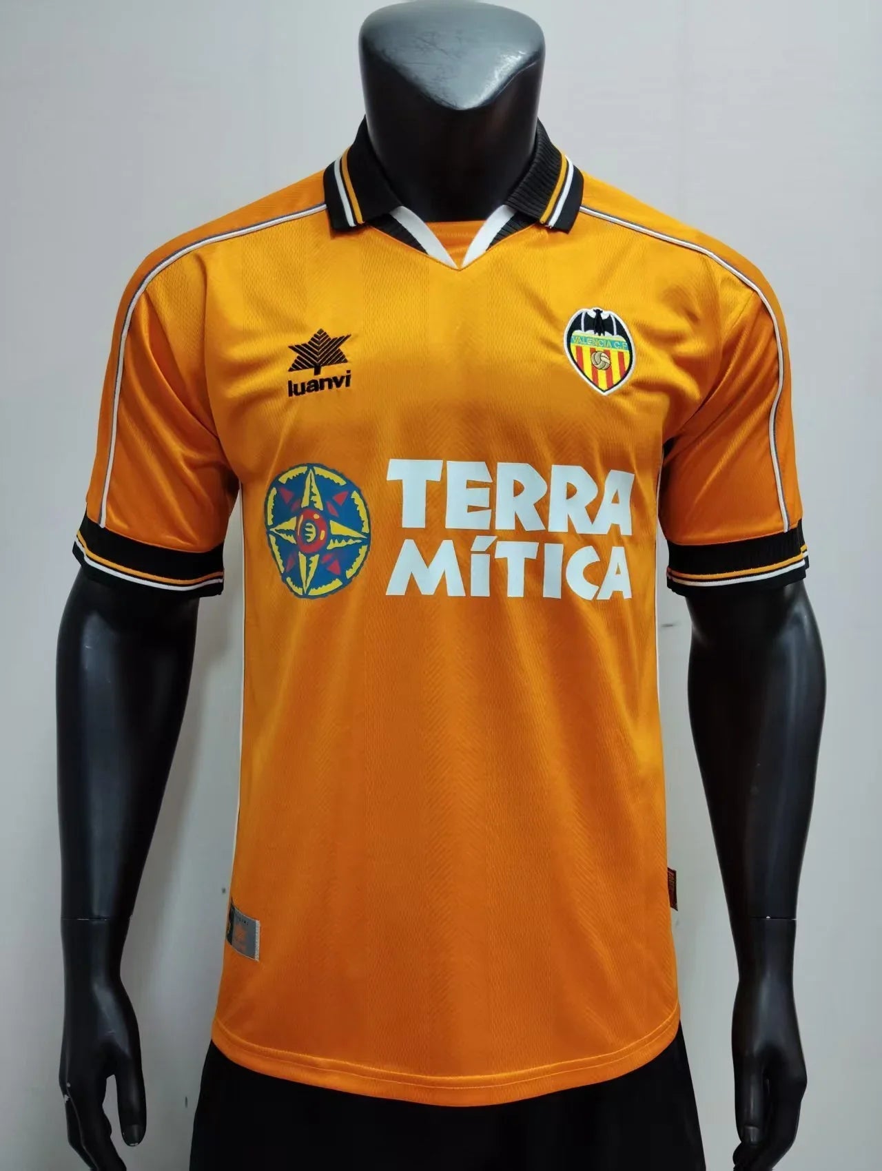 Camiseta Valencia FC Segunda Equipación Retro 99/00