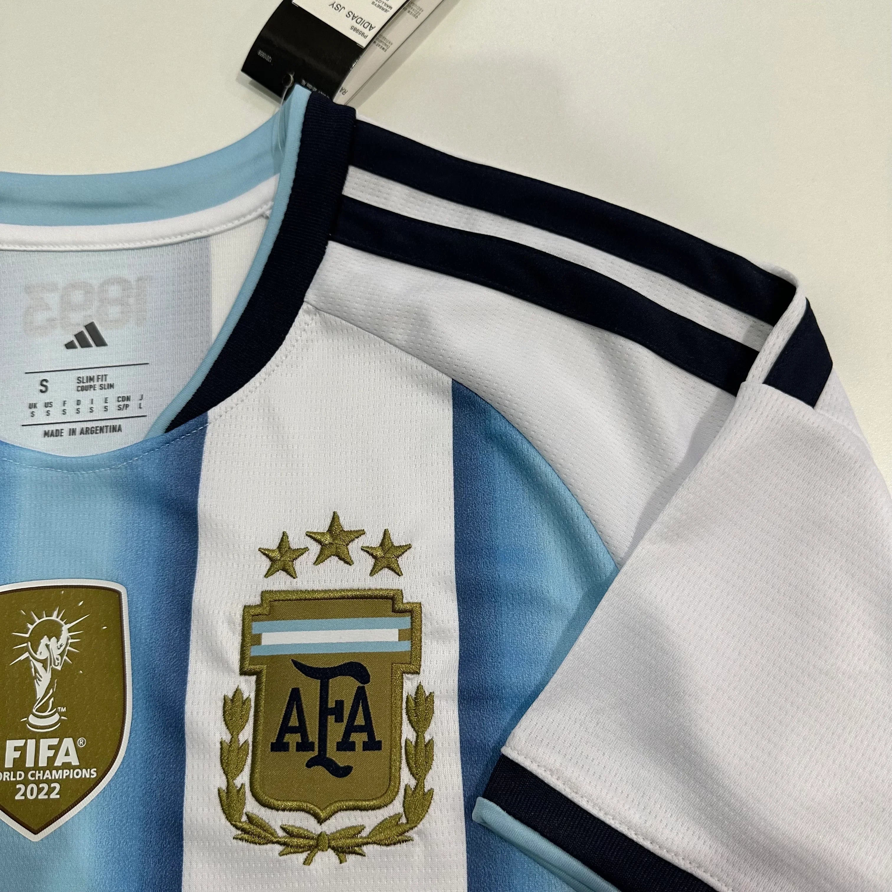 Camiseta Argentina Primera Equipación Mundial 2026, Fan