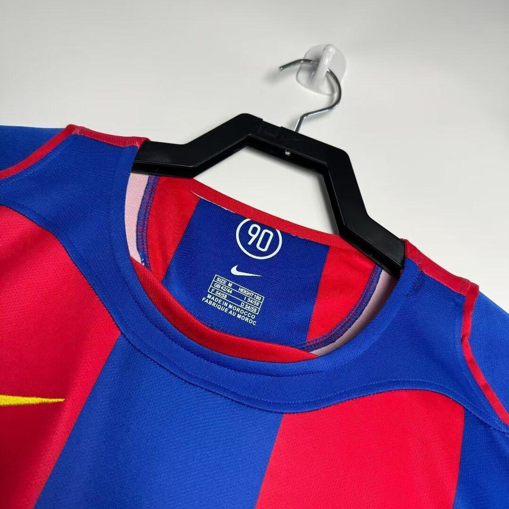 Camiseta FC Barcelona Primera Equipación Retro 2004