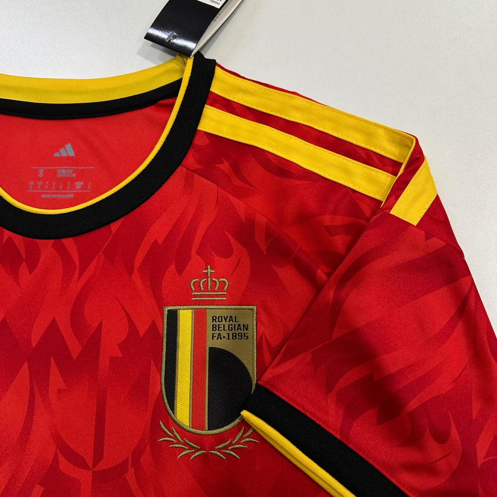 Camiseta Bélgica Primera Equipación Mundial 2026, Fan