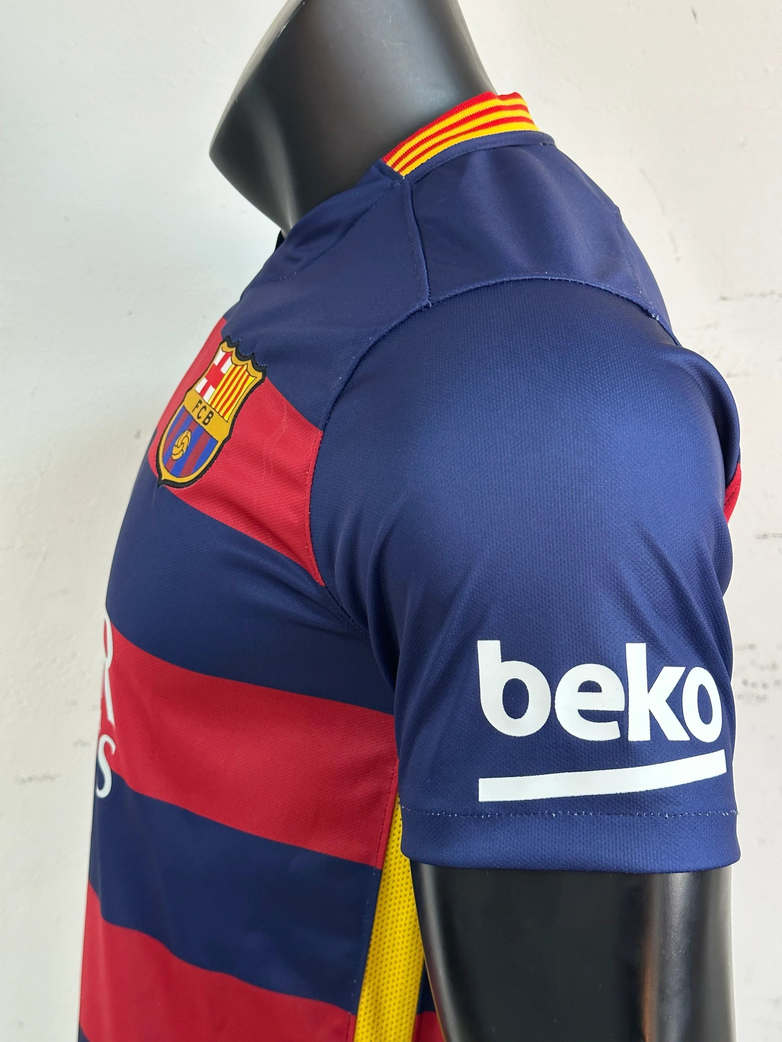 Camiseta FC Barcelona Primera Equipación Retro 2015