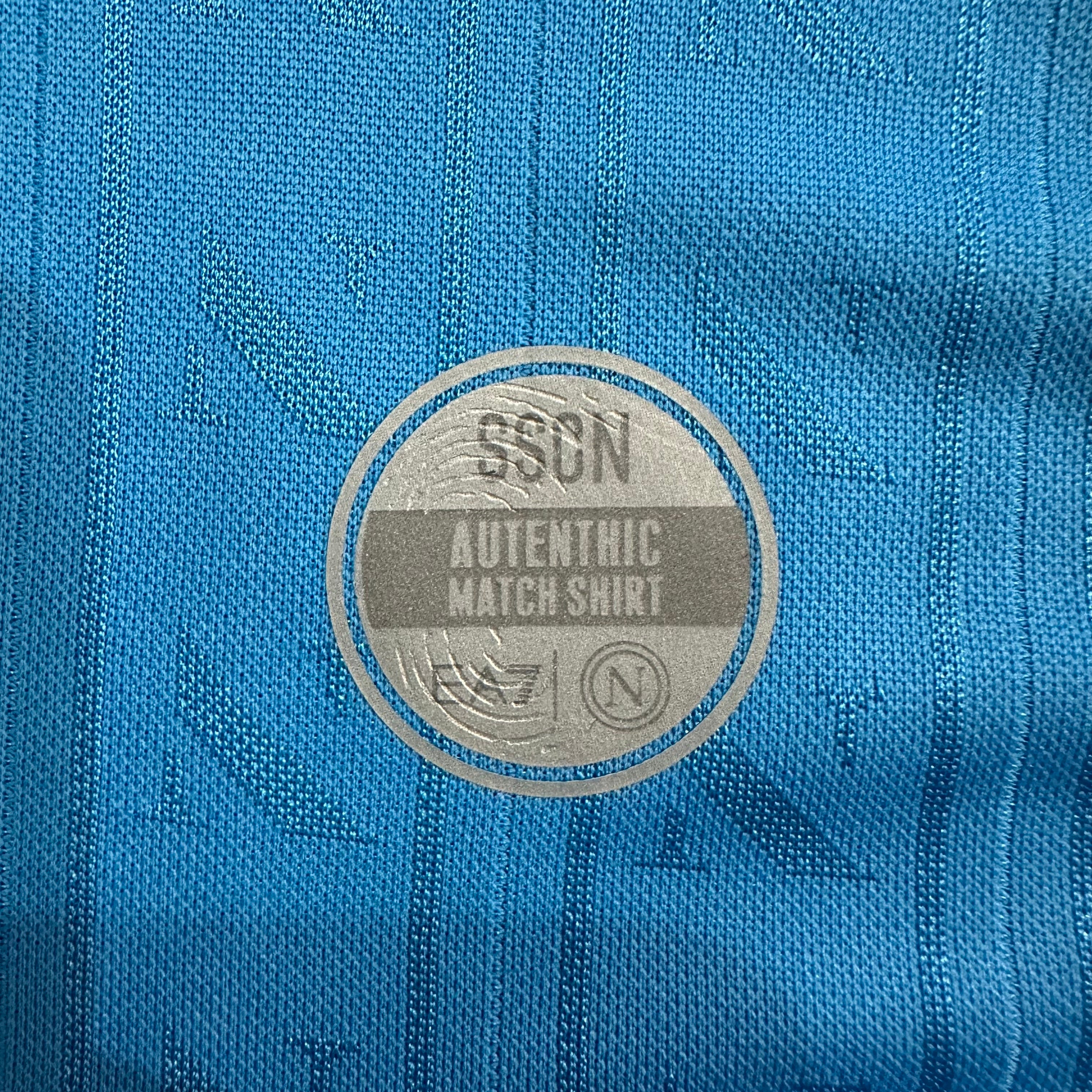 Camiseta Nápoles Primera Equipación 25/26, Player