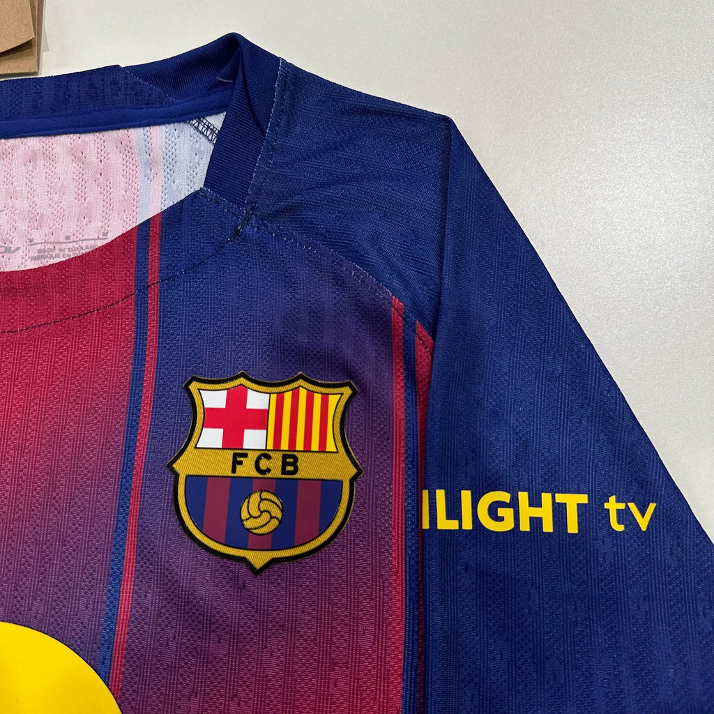 Camiseta FC Barcelona Primera Equipación 25/26, Player manga larga