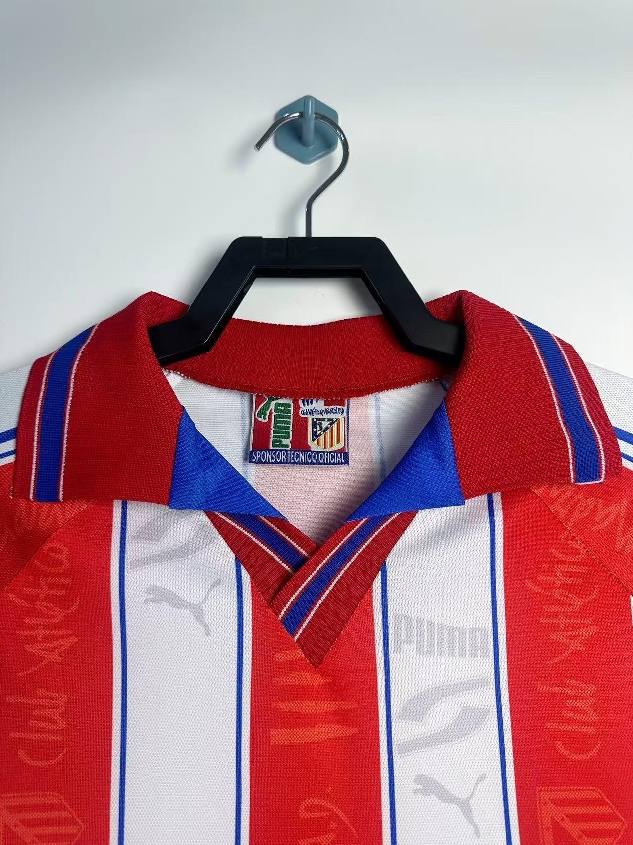 Camiseta Atletico de Madrid Primera Equipación Retro 1996