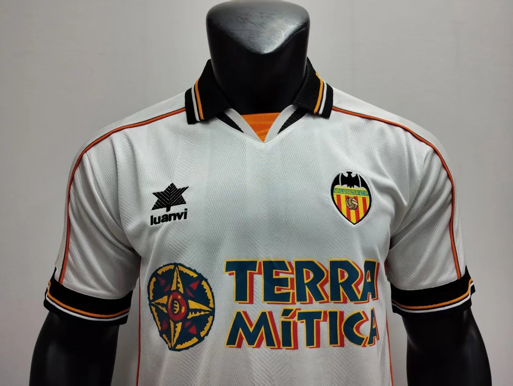 Camiseta Valencia FC Primera Equipación Retro 99/00