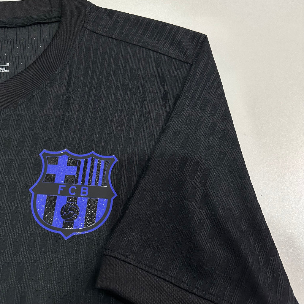 Camiseta Negra FC Barcelona prepartido 25-26, player