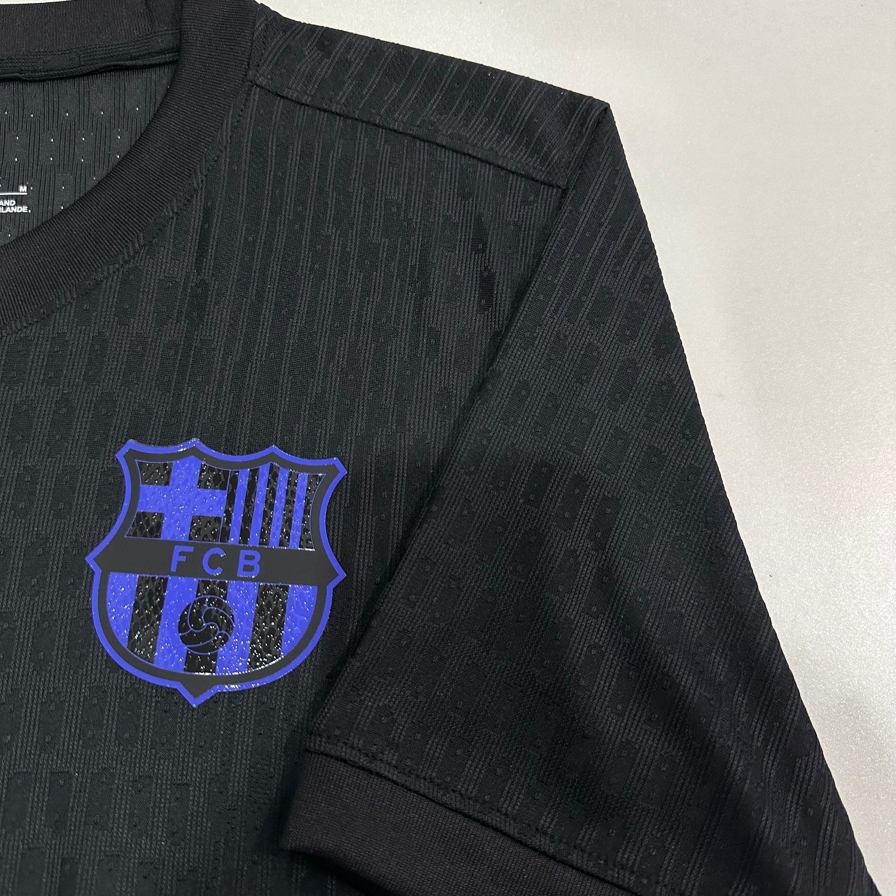 Camiseta Negra FC Barcelona prepartido 25-26, player
