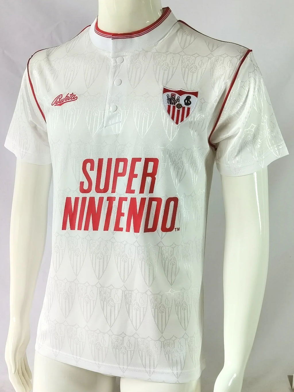 Camiseta Sevilla FC Primera Equipación Retro 91/92