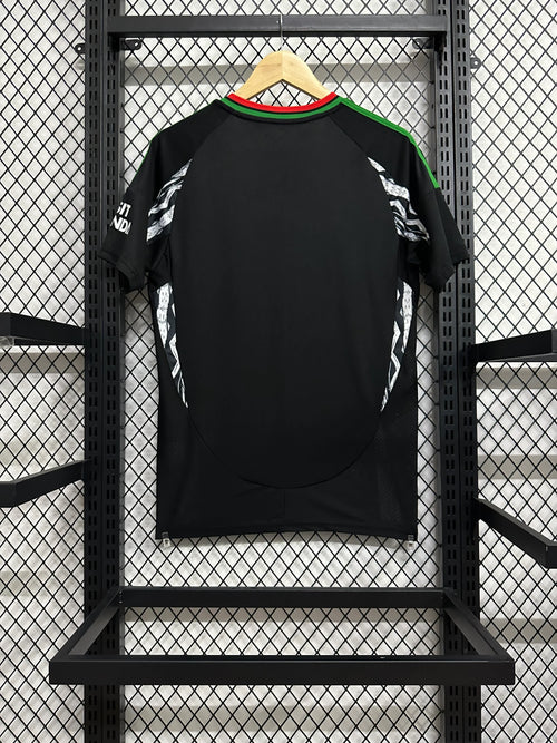 Camiseta Arsenal Segunda Equipación Negra24/25, Fan