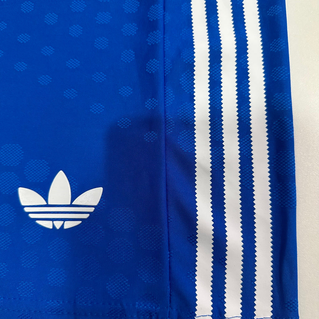 Pantaloneta Real Madrid 3ª Equipación Azul 25/26