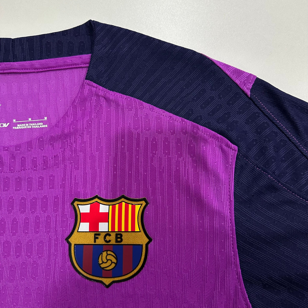 Camiseta de Entrenamiento FC Barcelona Morada, player
