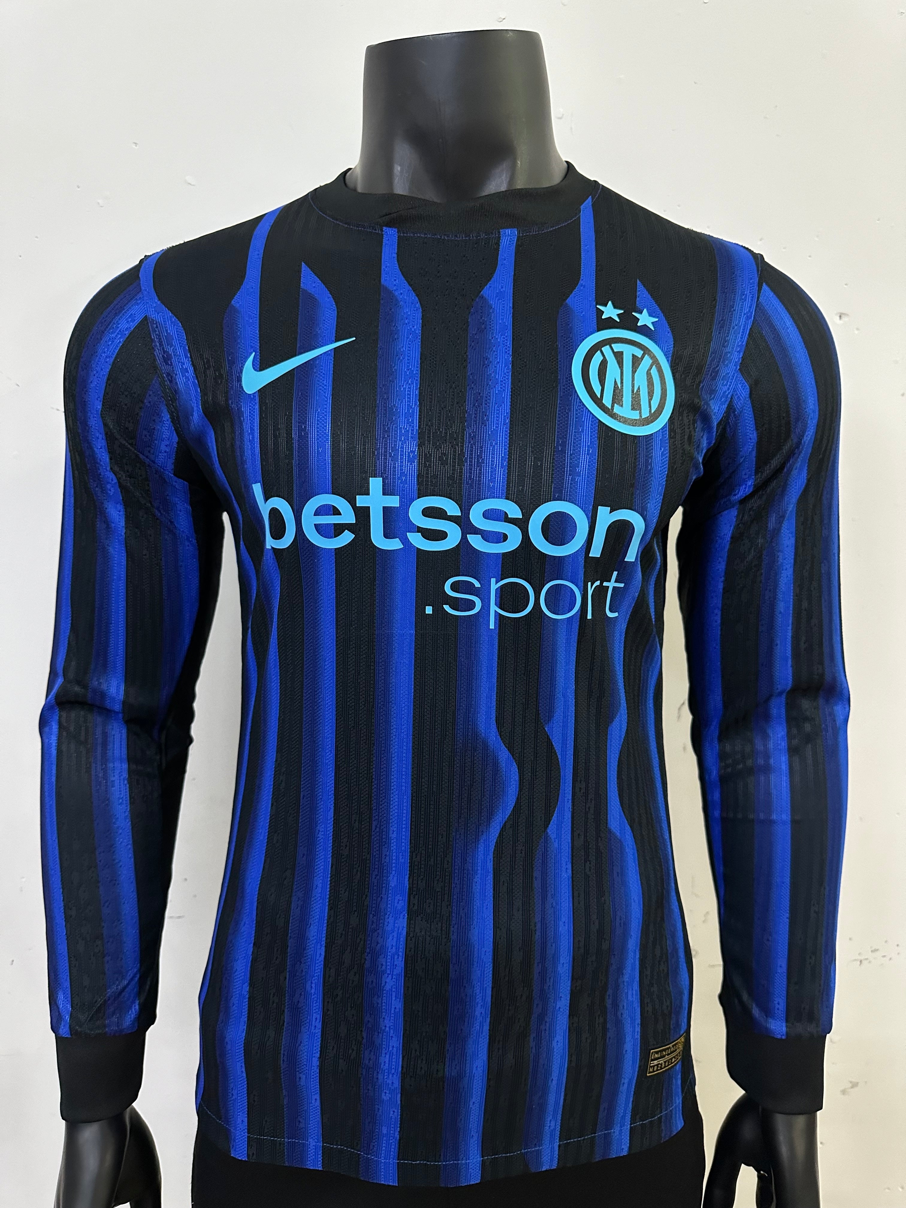 Camiseta Inter de Milan Pimera Equipación 25/26, manga larga