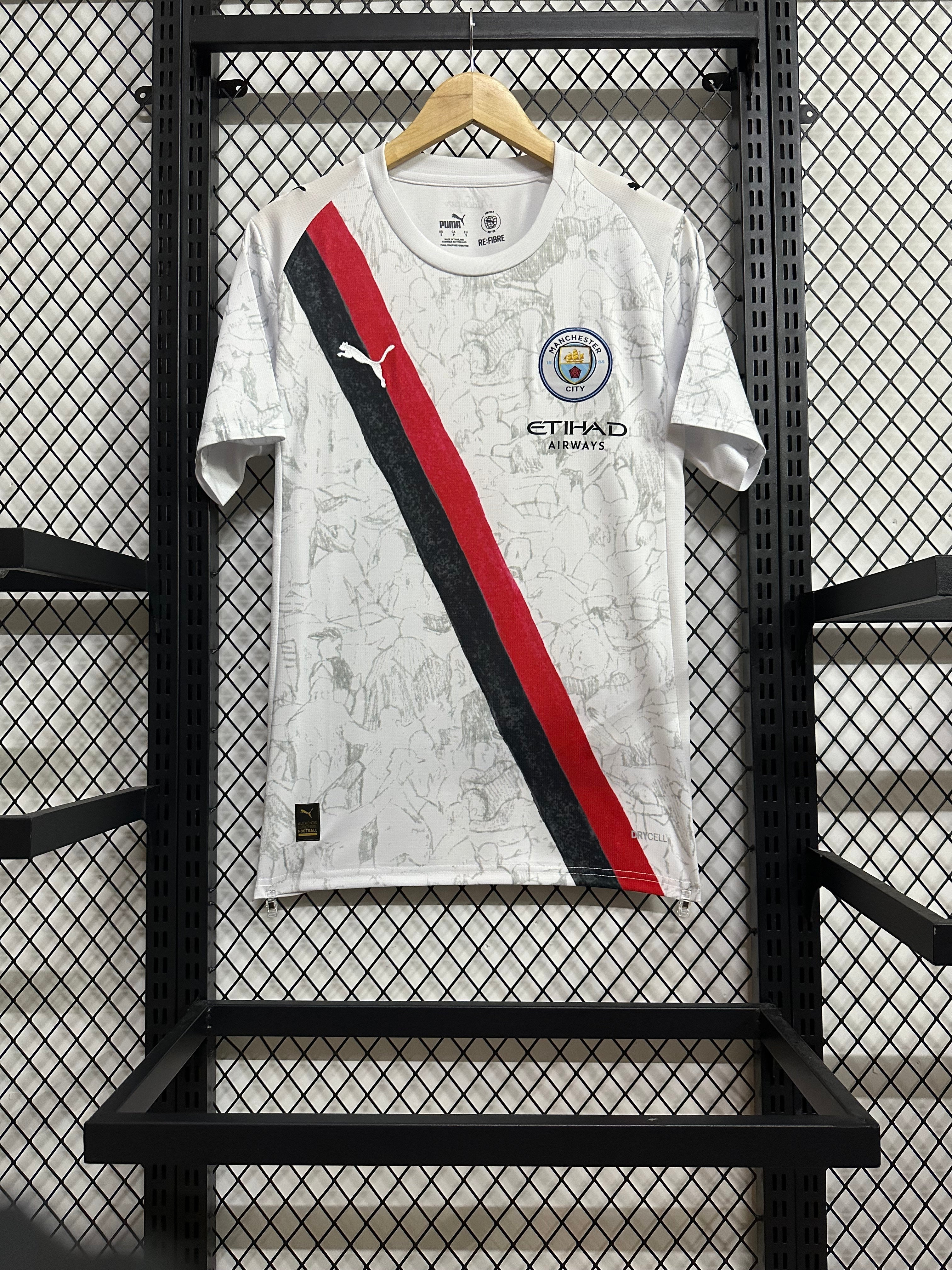 camiseta manchester city blanca 25-26
