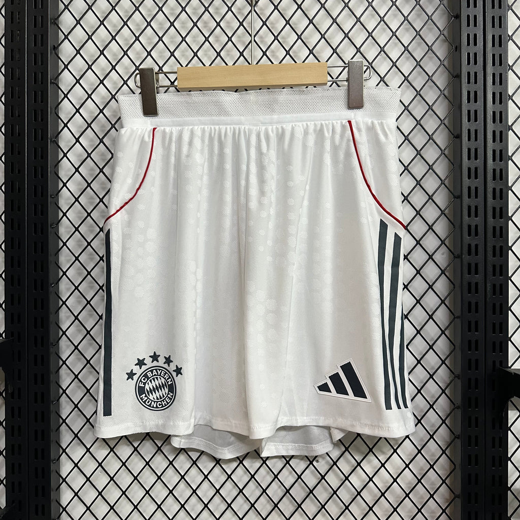 pantaloneta blanca bayer munich 2ª equipacion