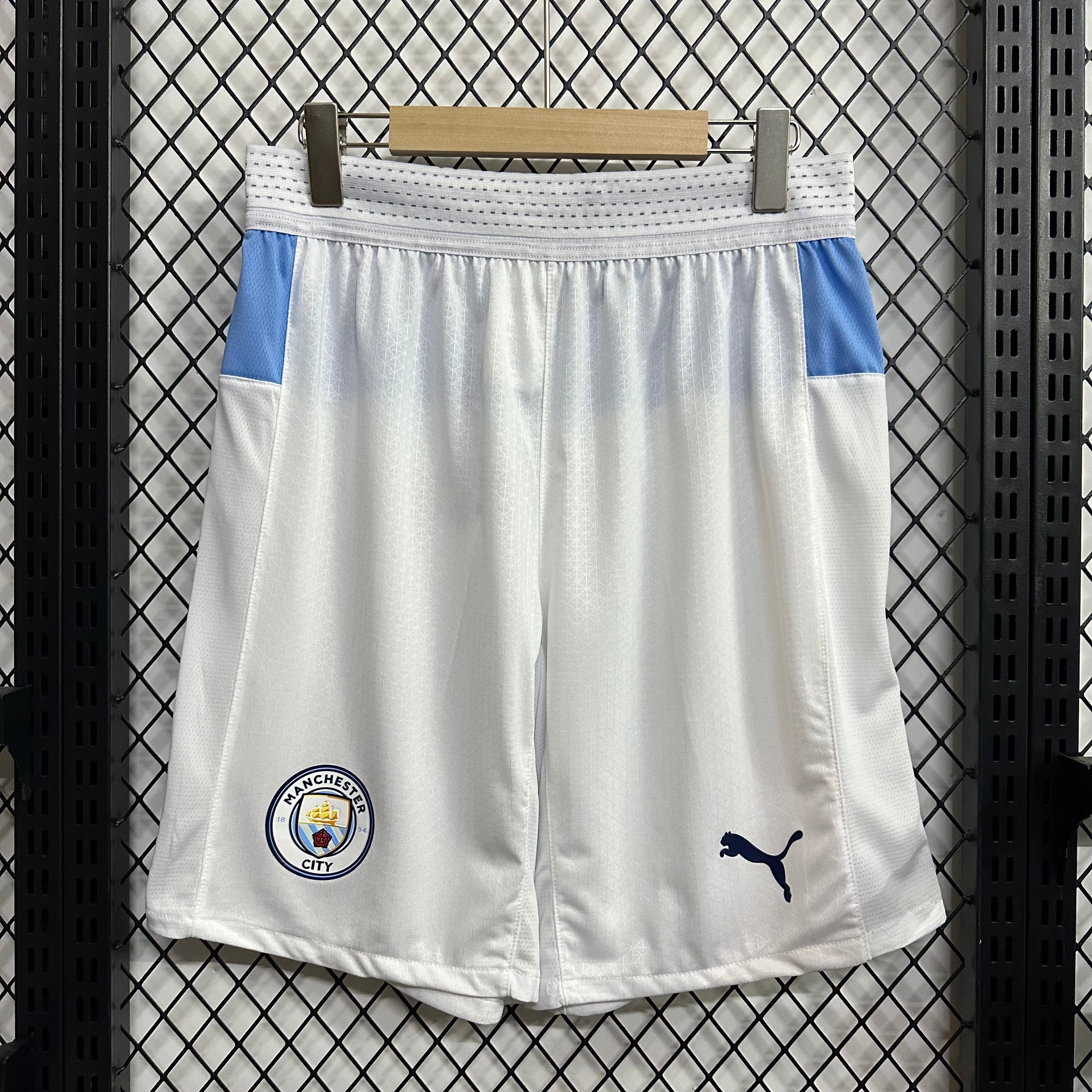 pantaloneta manchester city blanca