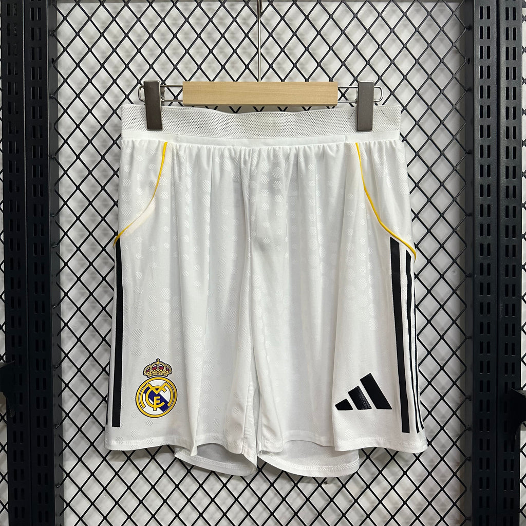 pantaloneta real madrid primera equipacion 25-26