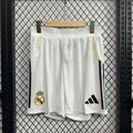 pantaloneta real madrid primera equipacion 25-26